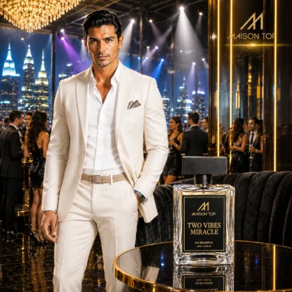 TWO VIBES MIRACLE - inspirado em '212 Vip Men' Carolina Herrera