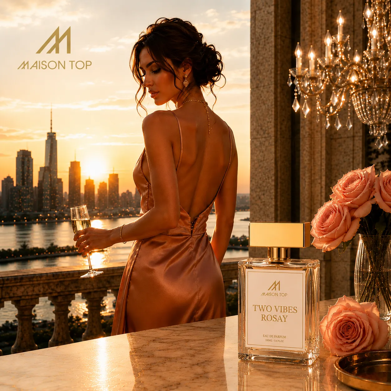 TWO VIBES ROSAY - inspirado em '212 Vip Rosé' Carolina Herrera - Imagem 2